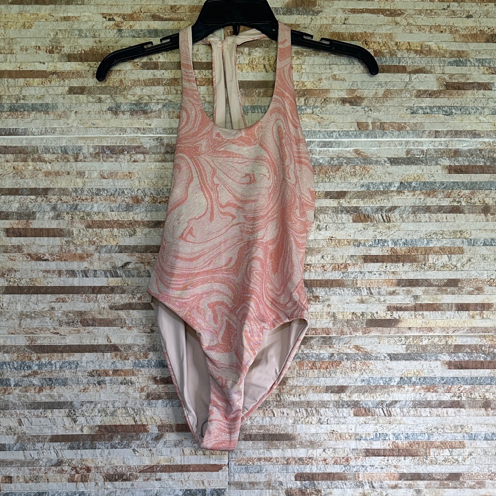 L*Space Coral Swirl One Piece Swimsuit